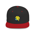 world drip Flat Bill Snapback