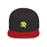 world drip Flat Bill Snapback