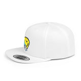 world drip Flat Bill Snapback