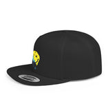 world drip Flat Bill Snapback