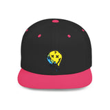 world drip Flat Bill Snapback