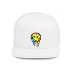 world drip Flat Bill Snapback