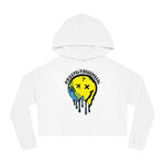 World Drip Cropped Hooded