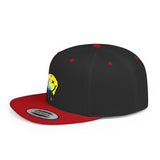 world drip Flat Bill Snapback